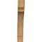 Ekena Millwork 6"W x 32"D x 40"H Merced Rough Sawn Knee Brace, Western Red Cedar BRC06X32X40MRC00RWR - alternate 2
